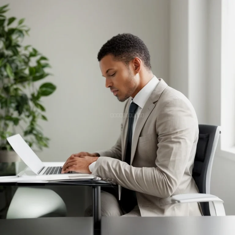 Líder empresarial meditando al aire libre